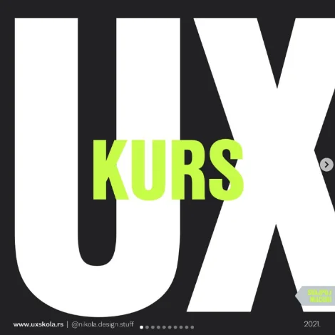 UX Kurs / Škola